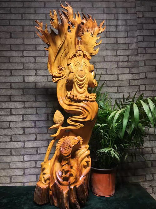 以佛神为题材的根雕工艺作品欣赏
