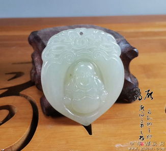精品和田玉挂件 心中有佛 送鉴定证书