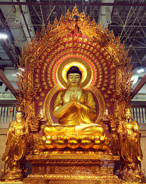 云上厦门佛事用品展 佛像佛具馆 毗卢佛两弟子