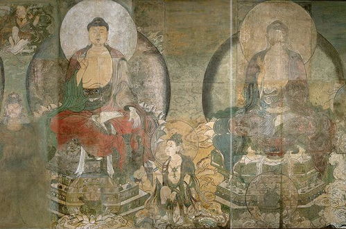 北京故宫博物院精品 过去七佛说法图
