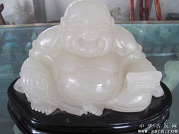 精品天然超好阿富汗弥勒佛 开心坐佛摆件