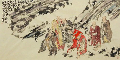 尚雅清净 玄臻高妙 练小妮佛释人物画作品赏析