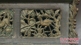 晚清镴制花鸟瑞兽纹满工供台 小供桌 工艺繁复,品相完整,可置于神佛观音财神以及佛龛的前面,十分豪华,乃此类器物的精品